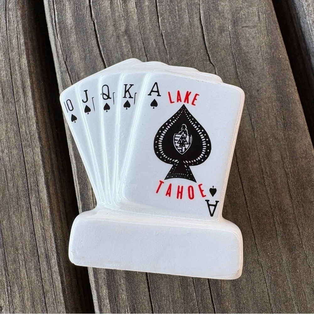 Lake Tahoe Playing Card Holder
